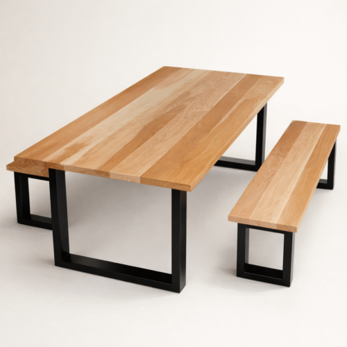 Juego Mesa y Bancas de exterior